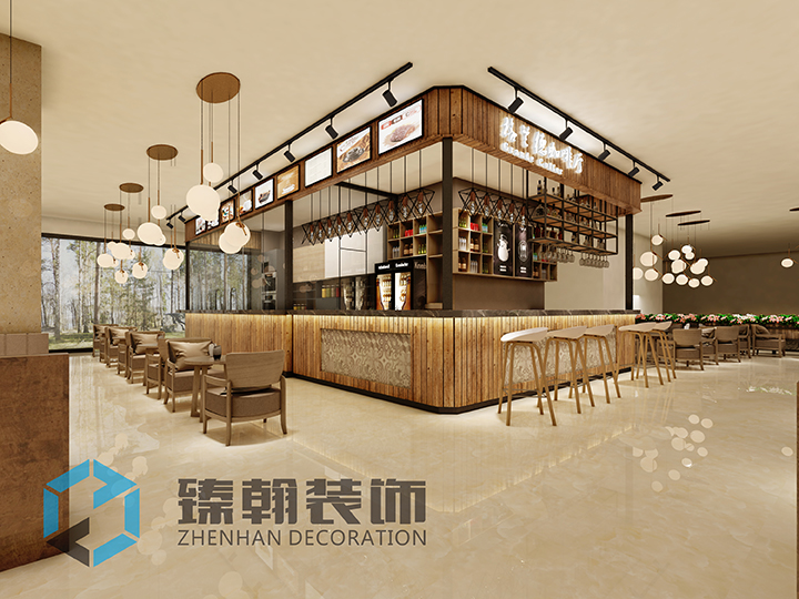 200平咖啡店裝修設(shè)計案例