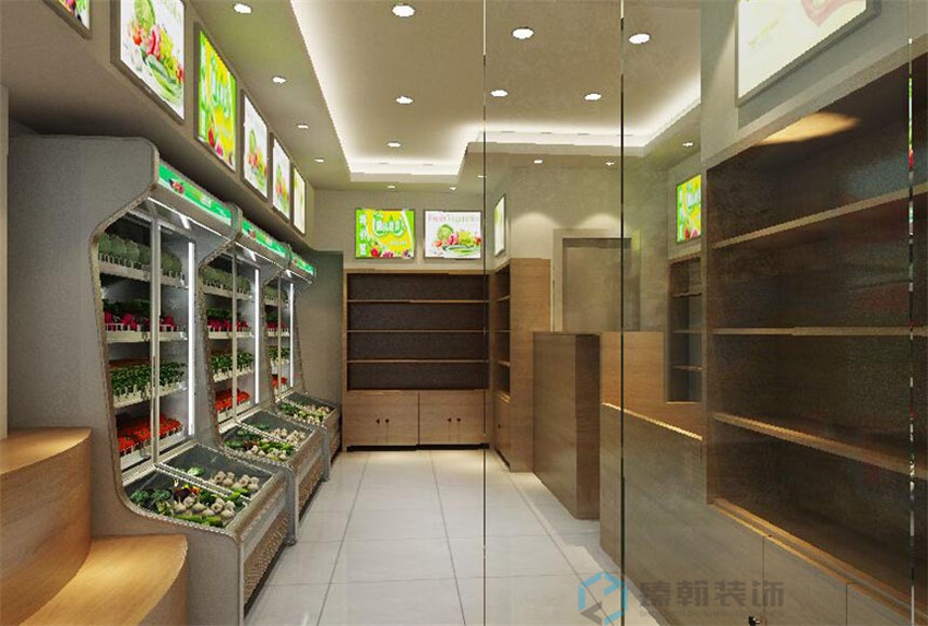 懷玉山生鮮店裝修設(shè)計案例