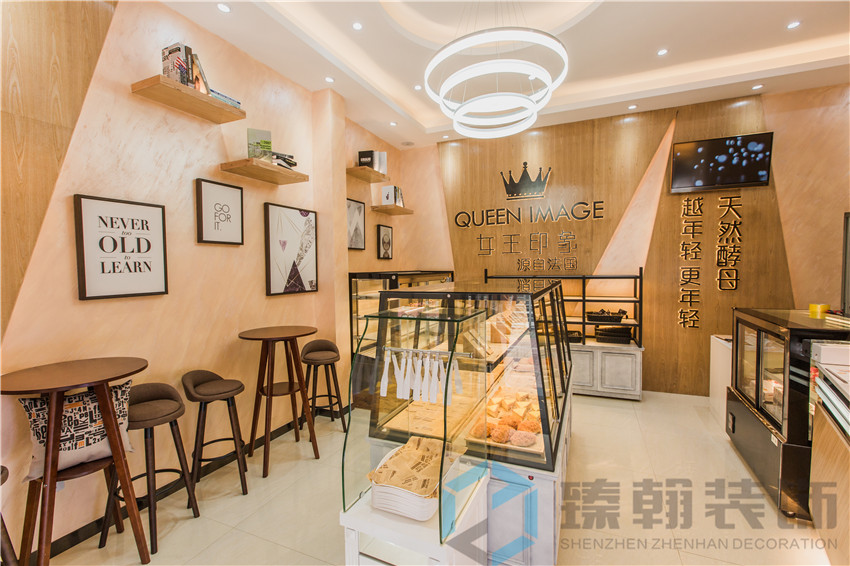 80平女王印象面包店裝修設(shè)計(jì)