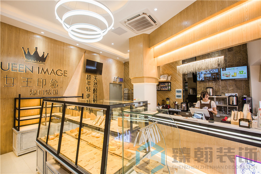 80平女王印象面包店裝修設(shè)計(jì)