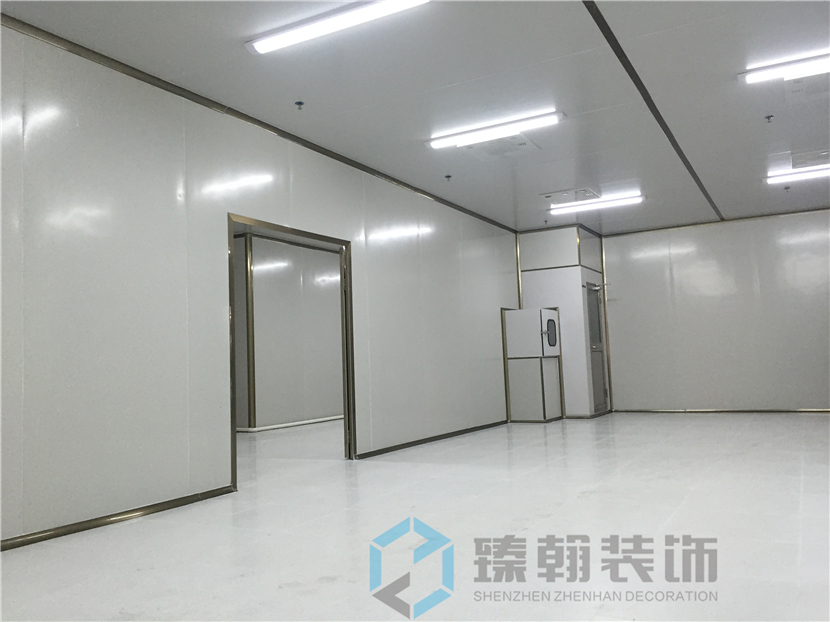 1200㎡沙井無塵廠房裝修
