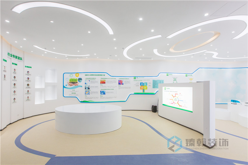 400㎡華因康展廳裝修設計