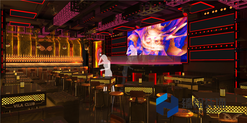 600㎡VILA CLUB 酒吧裝修設計