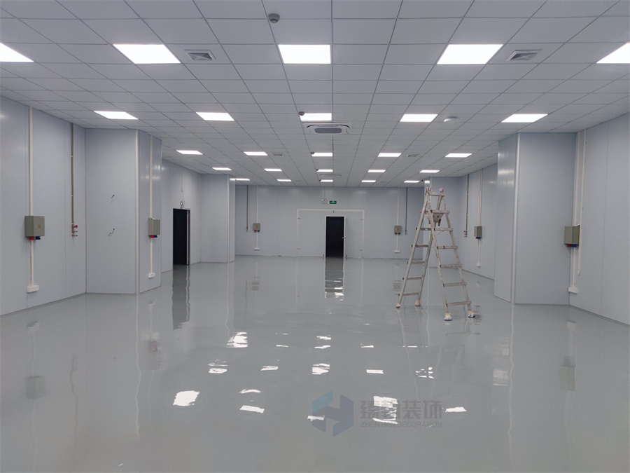 3000㎡深圳韻騰激光廠房，展廳，辦公室設(shè)計裝修
