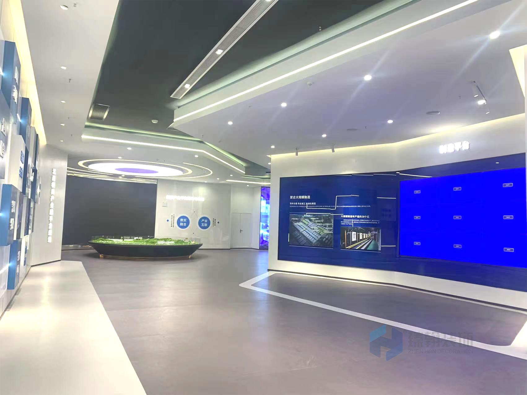 1500㎡修水模具展示展廳設(shè)計裝修